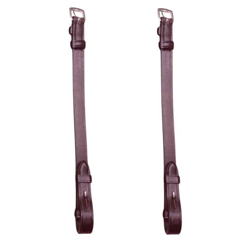 Red Barn Cheek Pieces 5/8" Hook-Stud