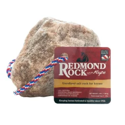 Redmond Rock on a Rope Salt Block