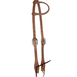 Reinsman Hermann Oak Harness Slide Ear Headstall