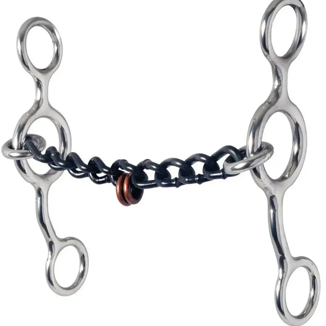 Reinsman Jr Cowhorse Chain Mouth + Pacifiers