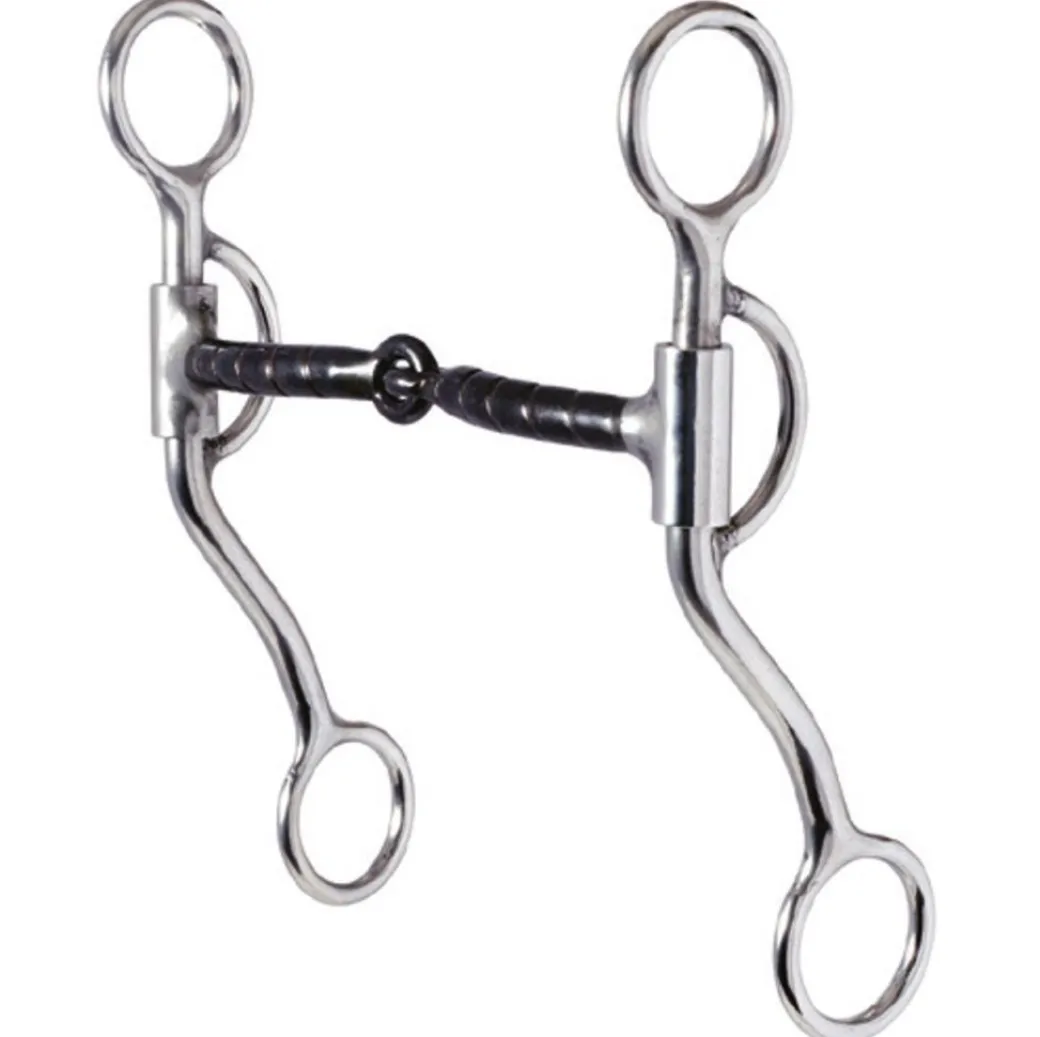 Reinsman Slow 7 Ribbon Sweet Iron Snaffle