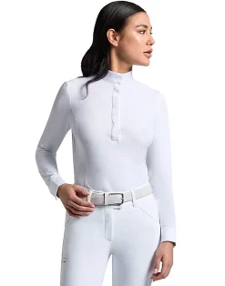 Rider's Gene Poplin Collar LS Show Shirt