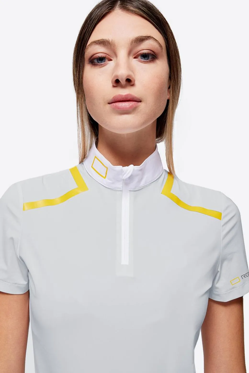Rider's Gene Zip SS Competition Polo