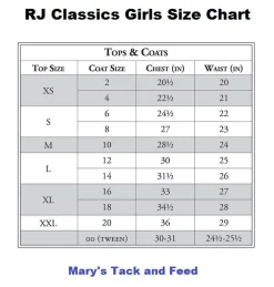 RJ Classics Harmony Jr. 2.0 Show Coat