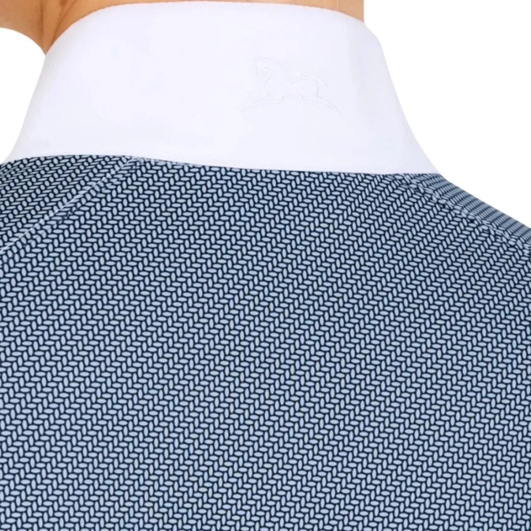 RJ Classics Liv Blue Petal Dots Show Shirt