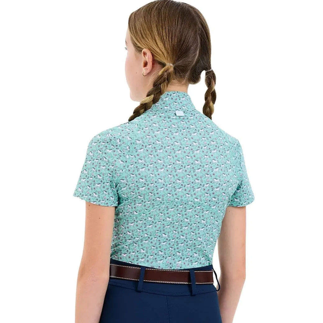 RJ Classics Lucy Jr. 1/4 Zip Short Sleeve Shirt