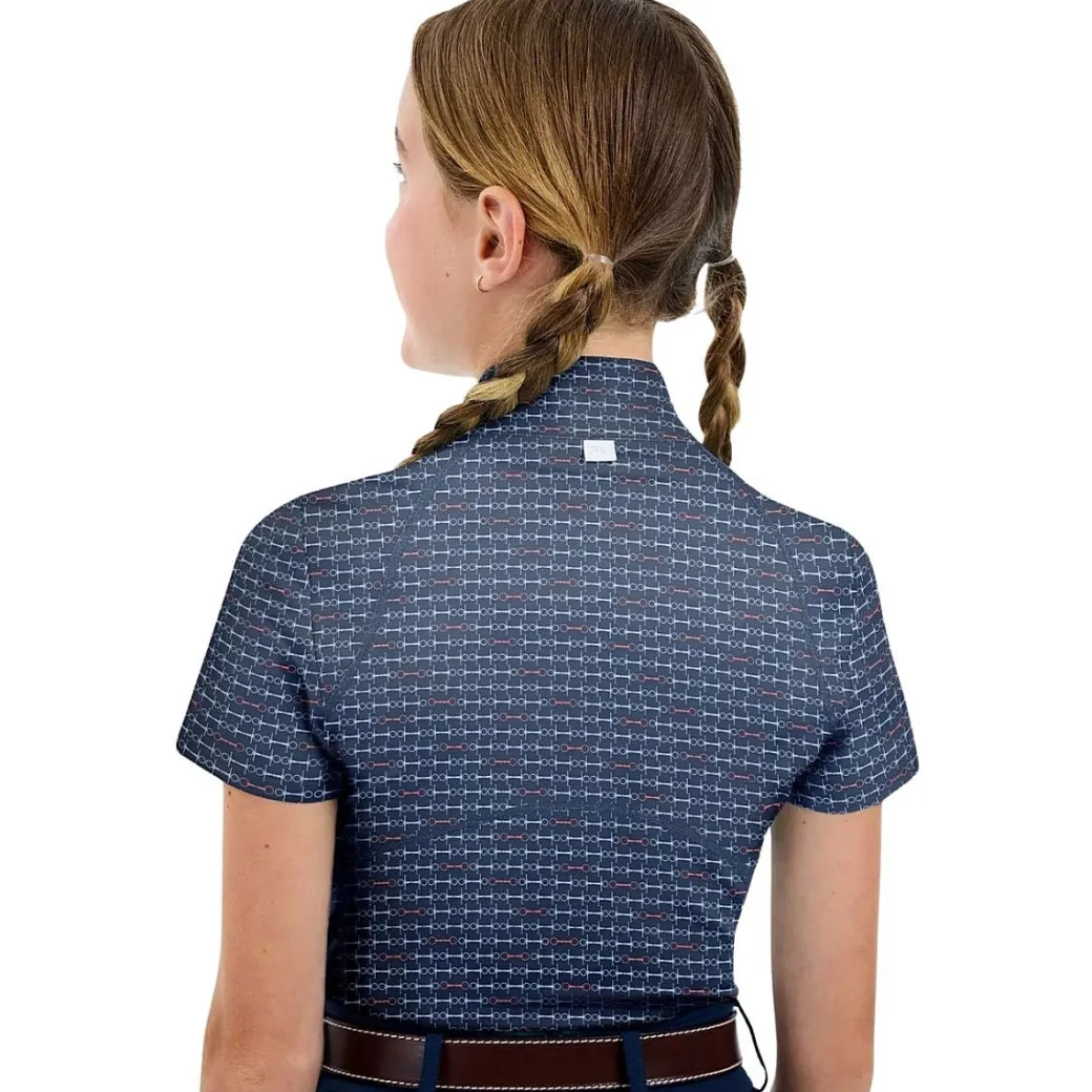 RJ Classics Lucy Jr. 1/4 Zip Short Sleeve Shirt
