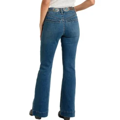 Rock & Roll Denim Back Yoke Trouser Jeans