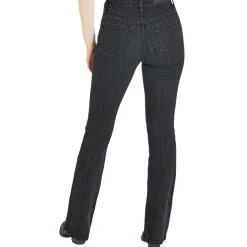 Rock & Roll Denim Black Jacquard HR Bootcut Jeans