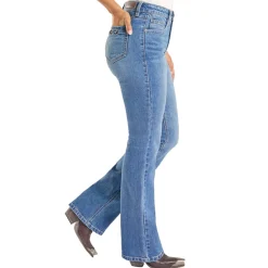 Rock & Roll Denim Metal Bit HR Bootcut Jeans