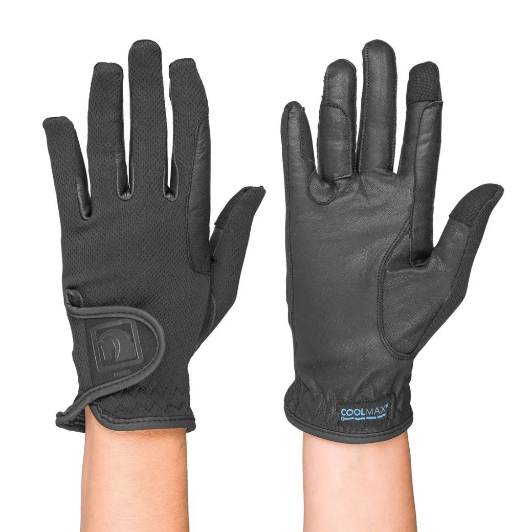 Romfh Leather Mesh Riding Gloves