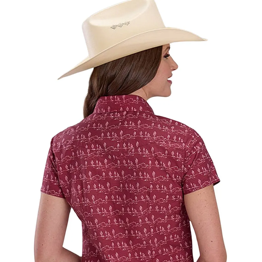 Roper Desert Stripe SS Snap Shirt
