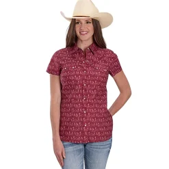 Roper Desert Stripe SS Snap Shirt