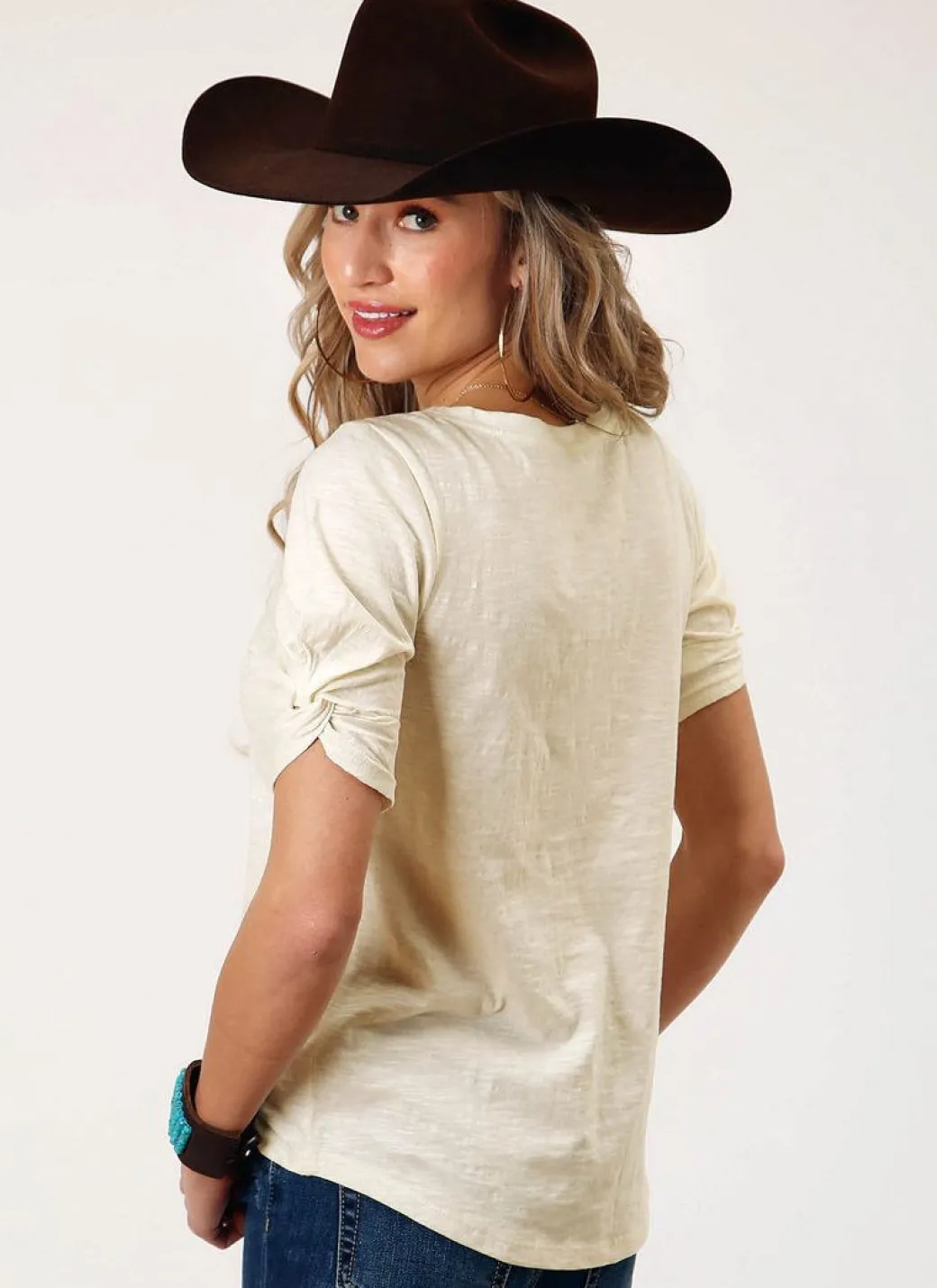 Roper Twist Sleeve T-Shirt