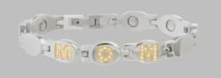 Sabona Mom Gold Gem Magnetic Bracelet