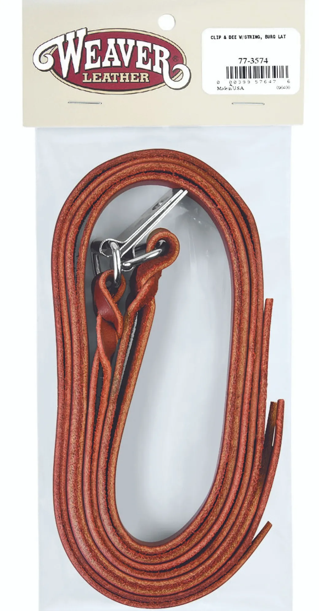 Saddle Strings with Clips & Dees