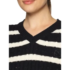 Samshield Lisa Navy/White Cable Knit Sweater