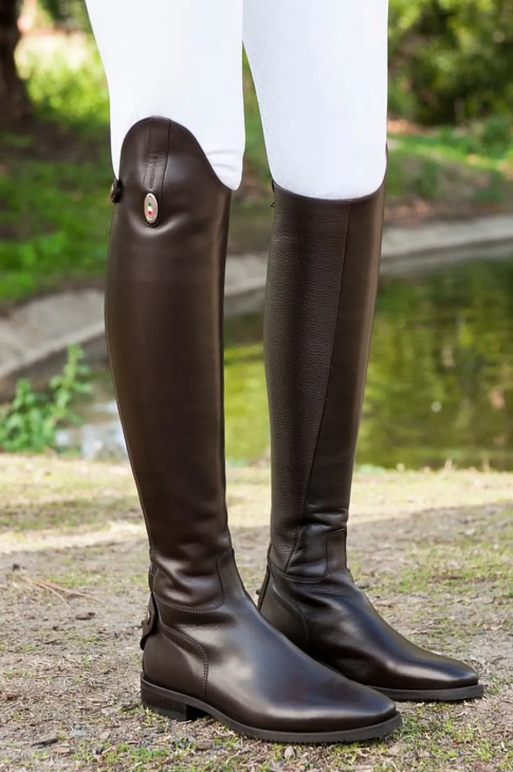 Secchiari Bull Leather Dress Boots