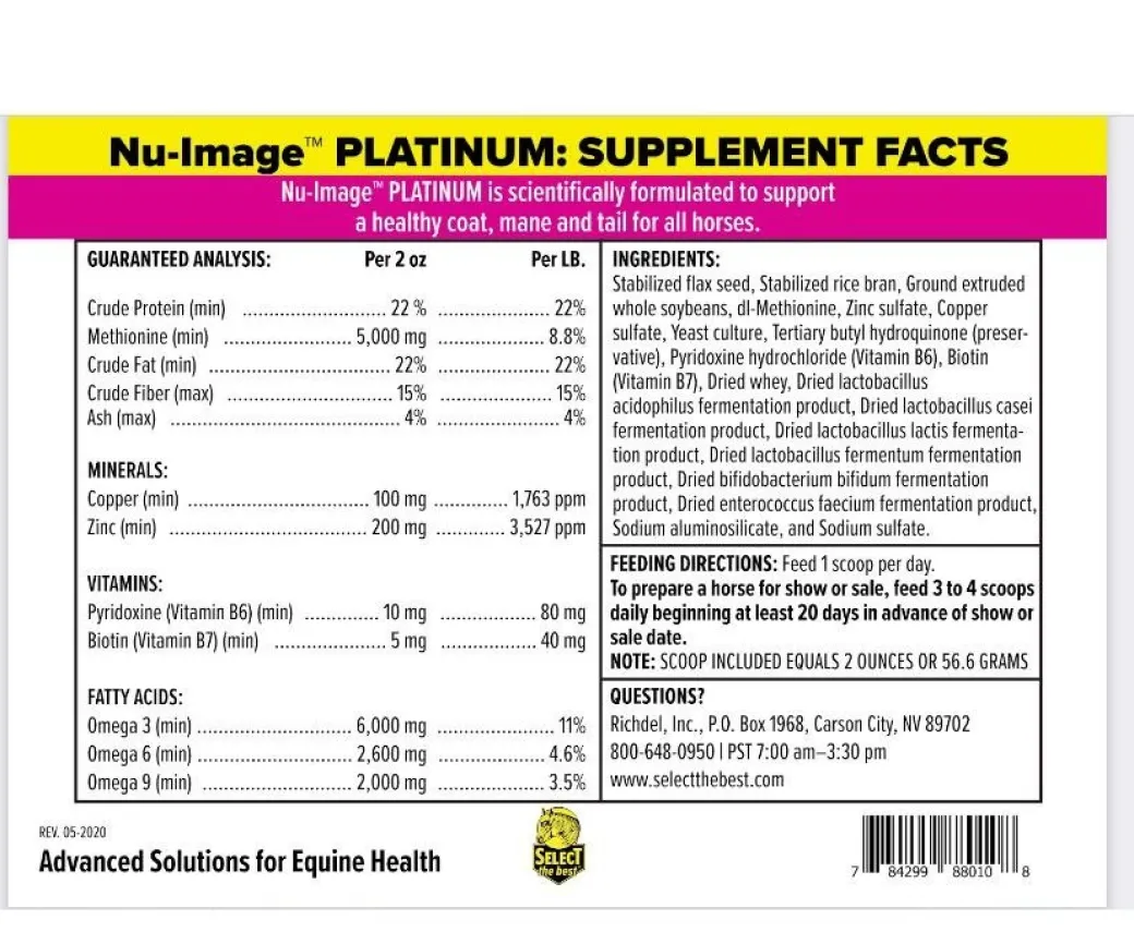 Select the Best Nu-Image Platinum