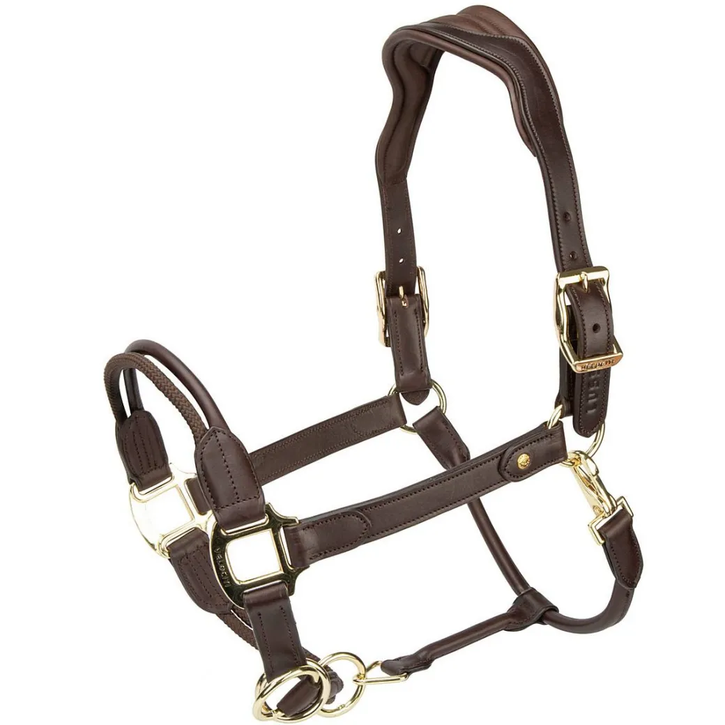 Shires Velociti Lusso Soria Leather Halter
