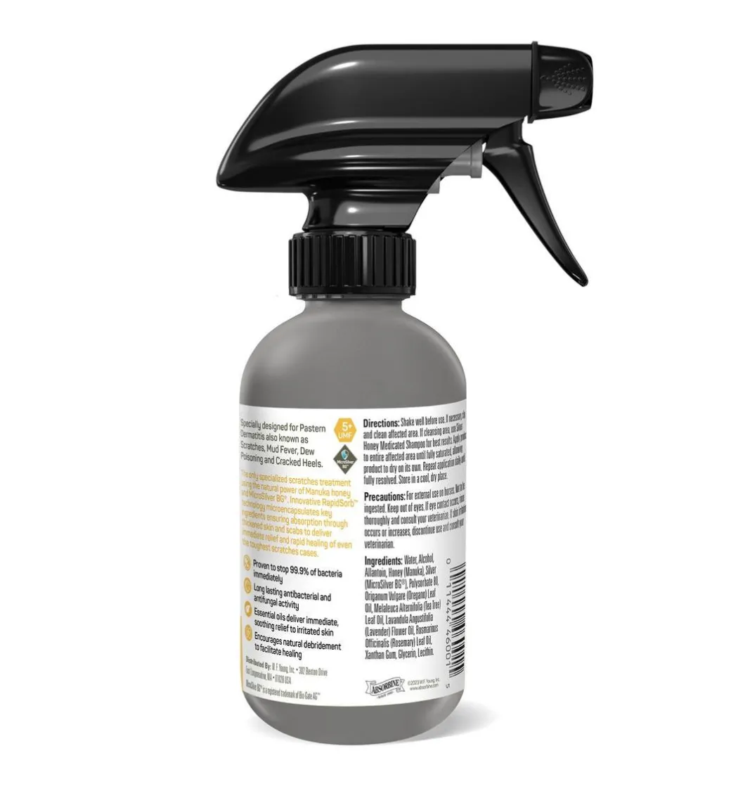 Silver Honey Rapid Relief Scratches Spray