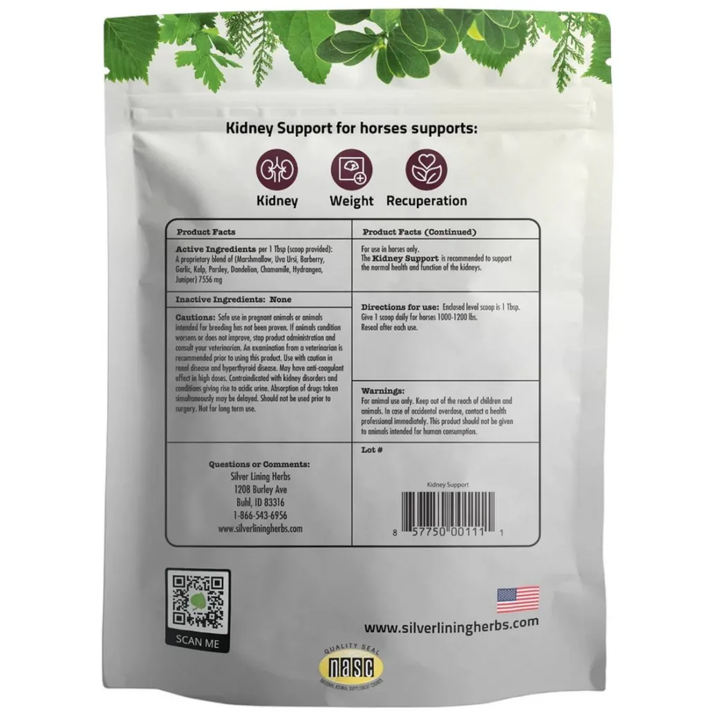 Silver Lining Herbs Equine Kidney Support
