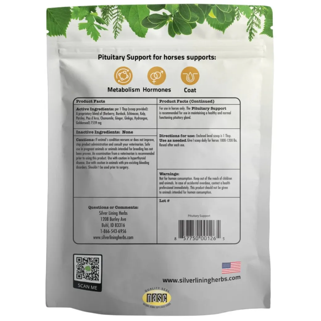 Silver Lining Herbs Equine Pituitary Support