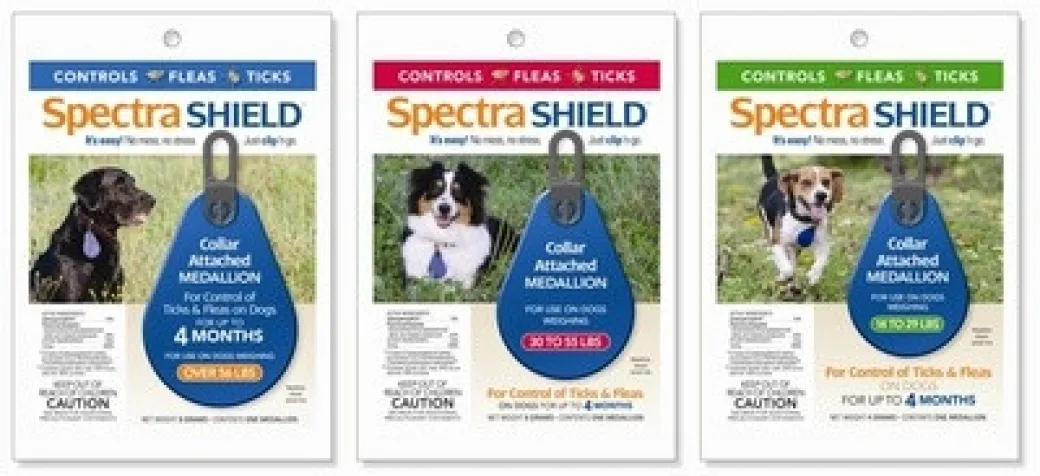 Spectra Shield Flea & Tick Collar Medallion for Dogs