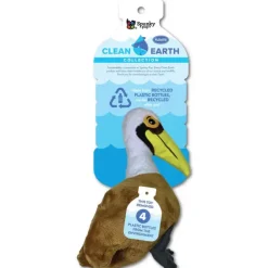 Spunky Pup Clean Earth Plush Dog Toys