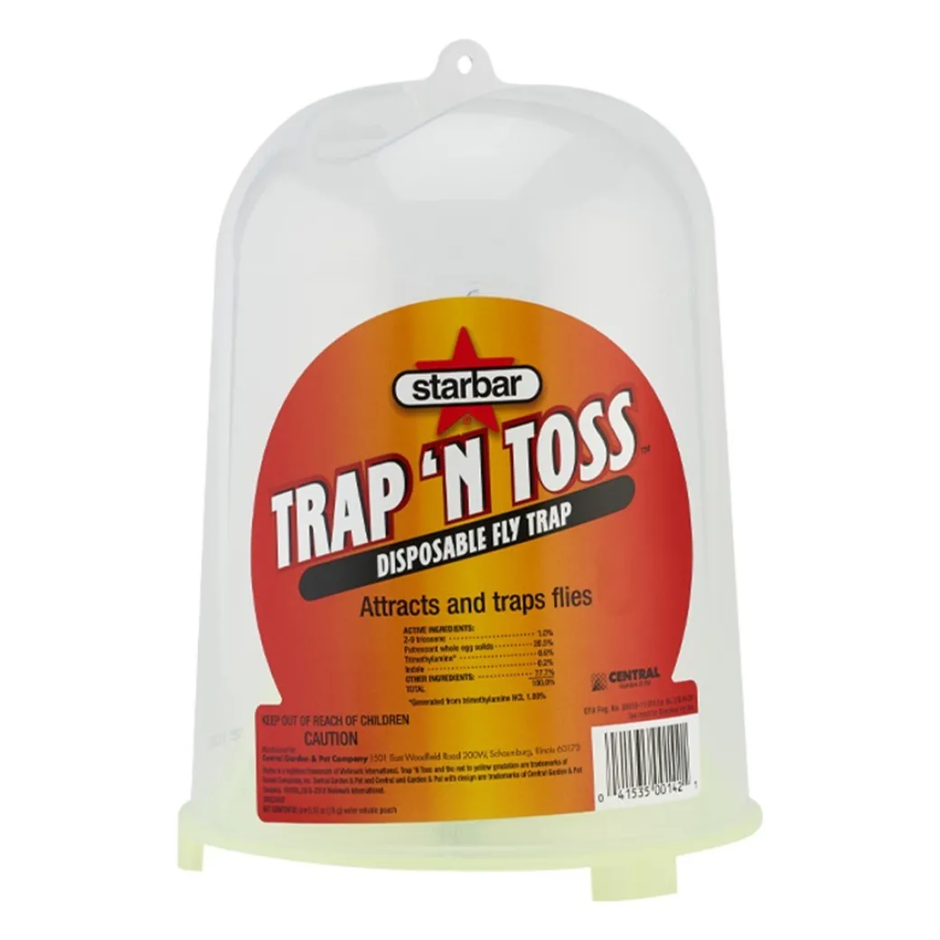 Starbar Trap 'N Toss Disposable Fly Trap