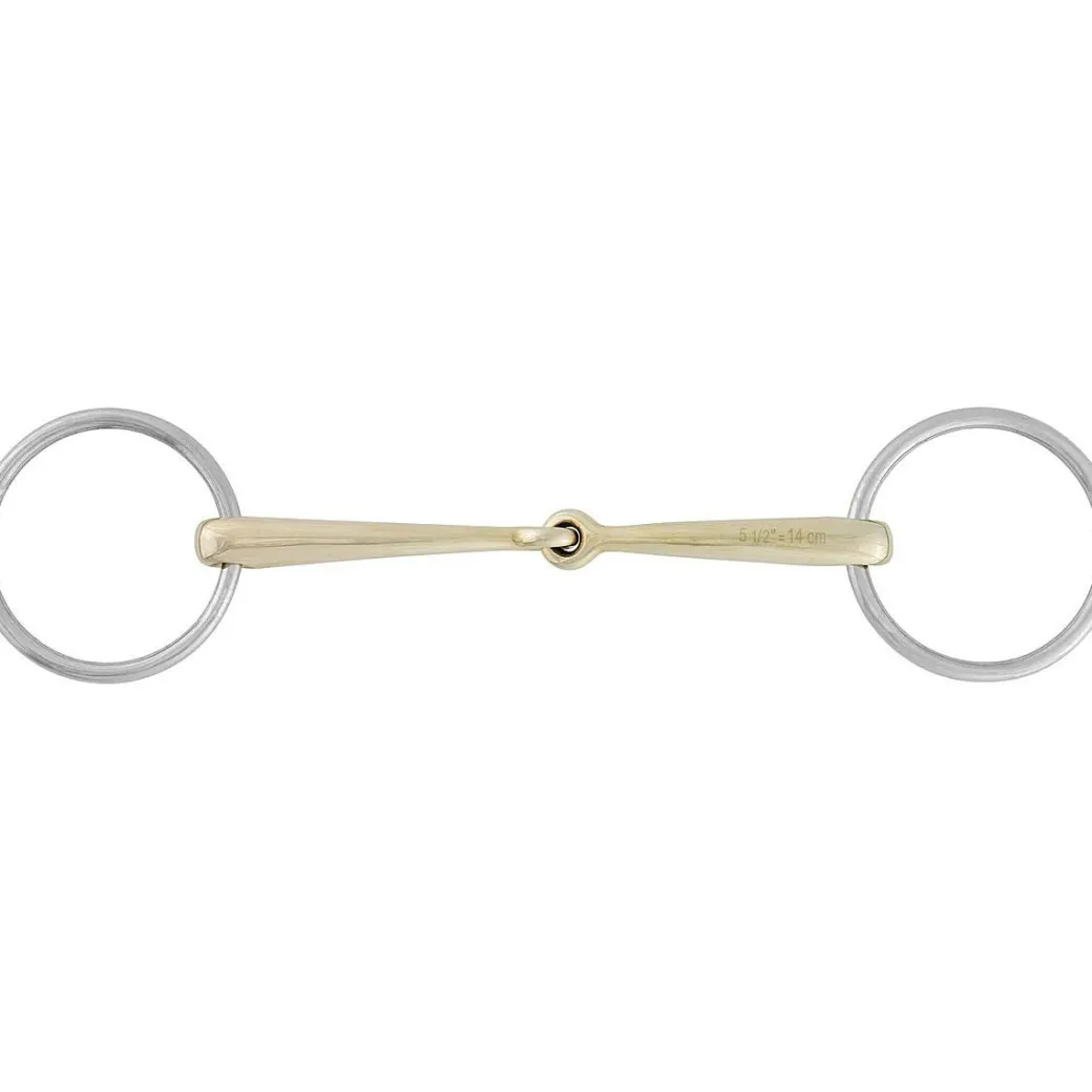 Stübben Sweet Copper Jointed Loose Ring Bradoon