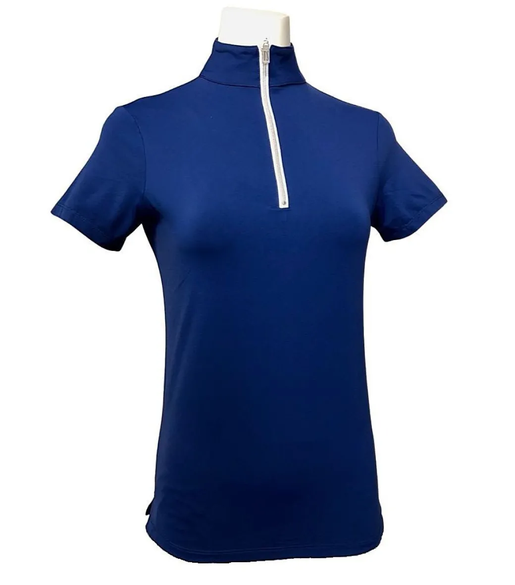 Tailored Sportsman IceFil Short Sleeve Zip Top