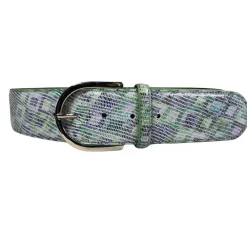Tailored Sportsman Print Leather Belts