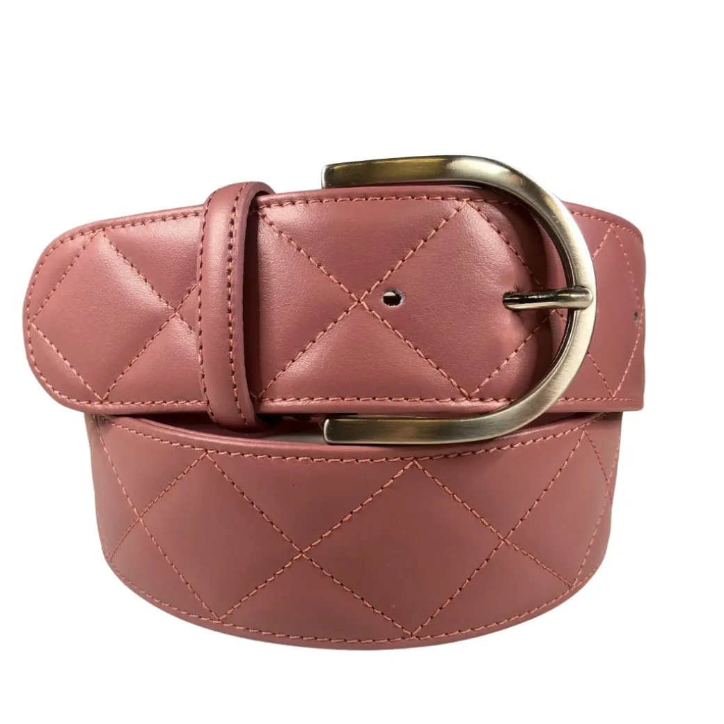 Tailored Sportsman Quilted Leather C Belts