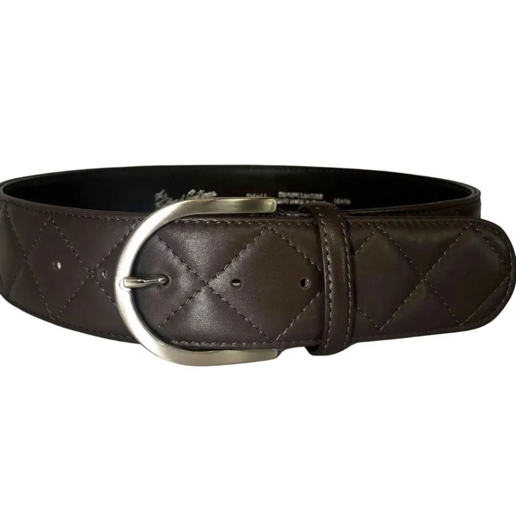 Tailored Sportsman Quilted Leather C Belts