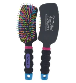 Tail Tamer Curved Handle Rainbow Brush