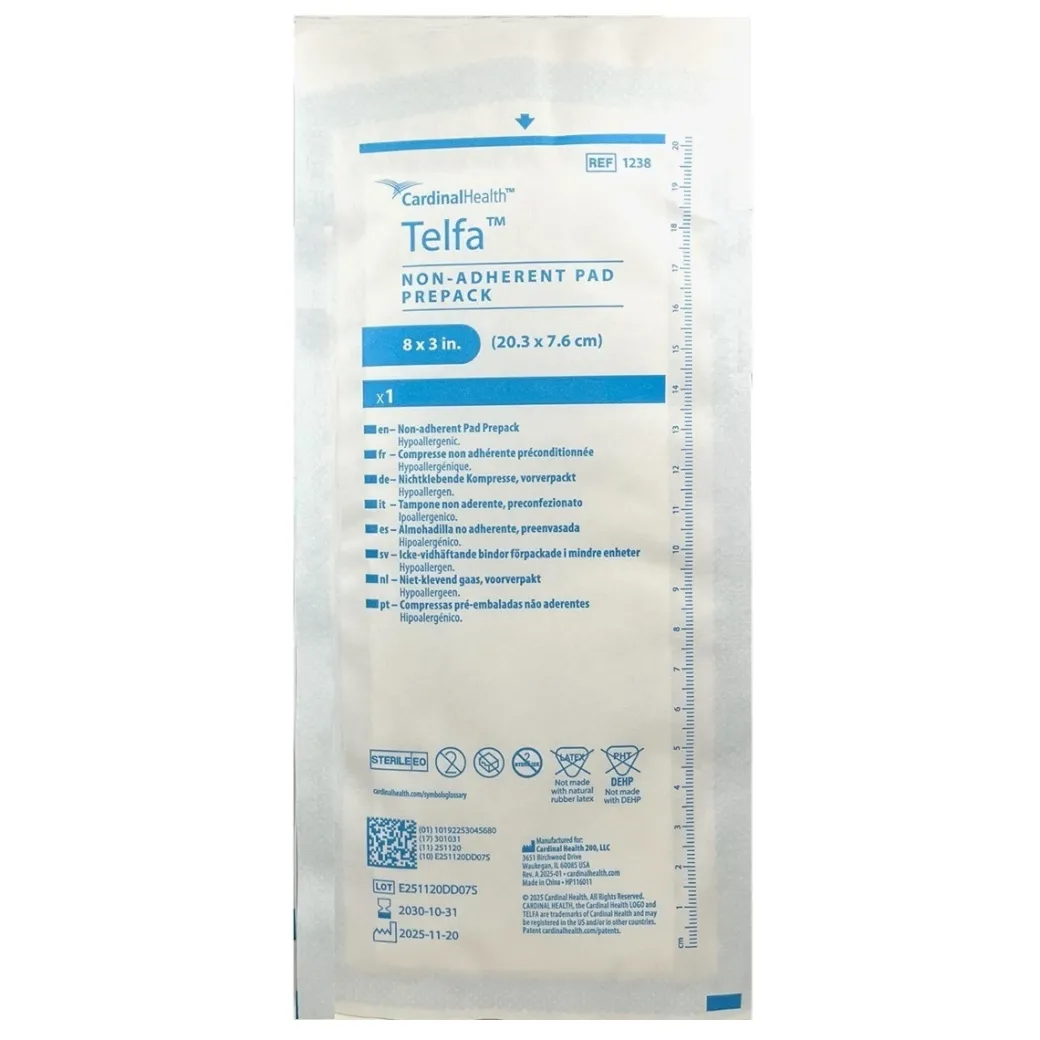 Telfa Non-Adherent Pad 8" x 3"