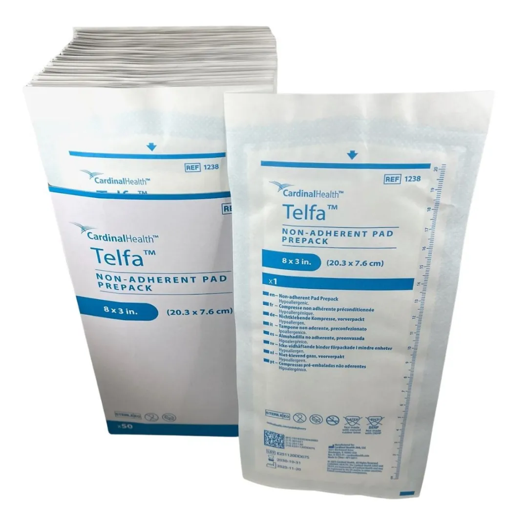 Telfa Non-Adherent Pad 8" x 3" | 50 Pack