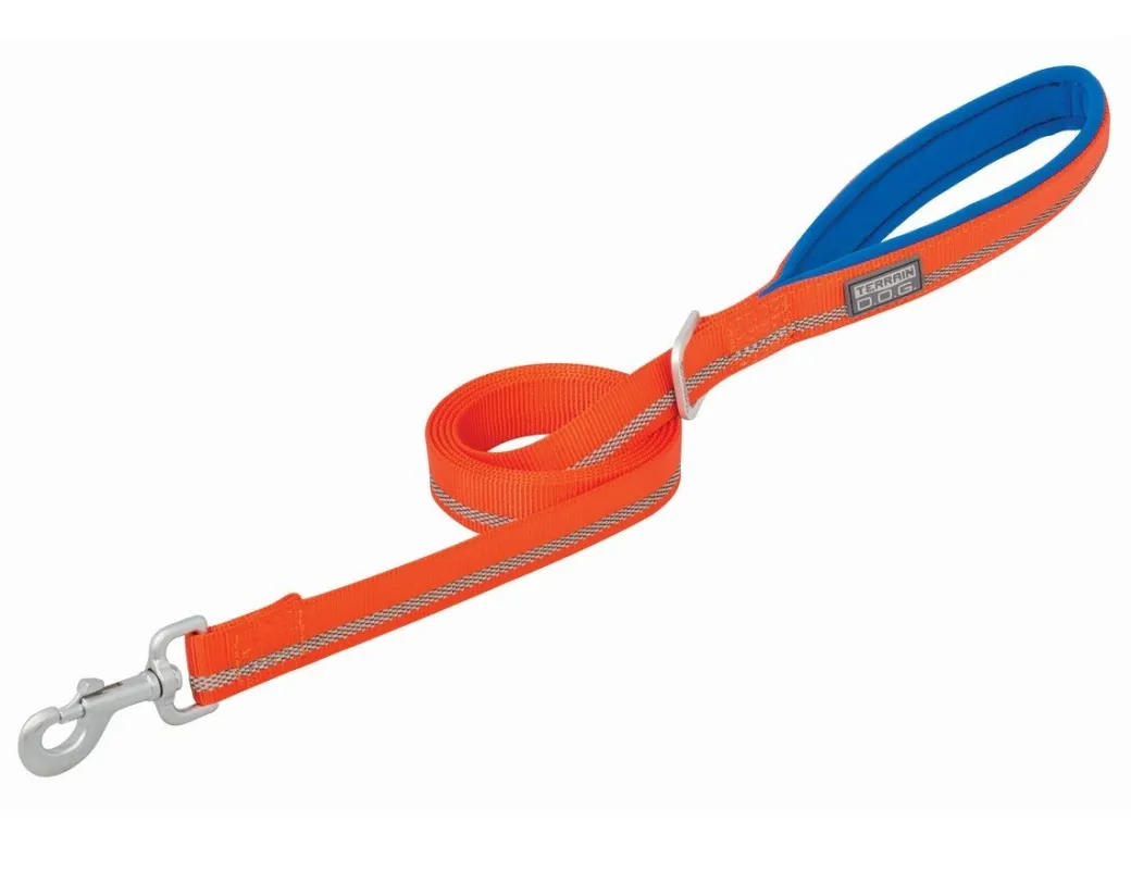 Terrain DOG Reflective Nylon Leash - 1" x 6 ft