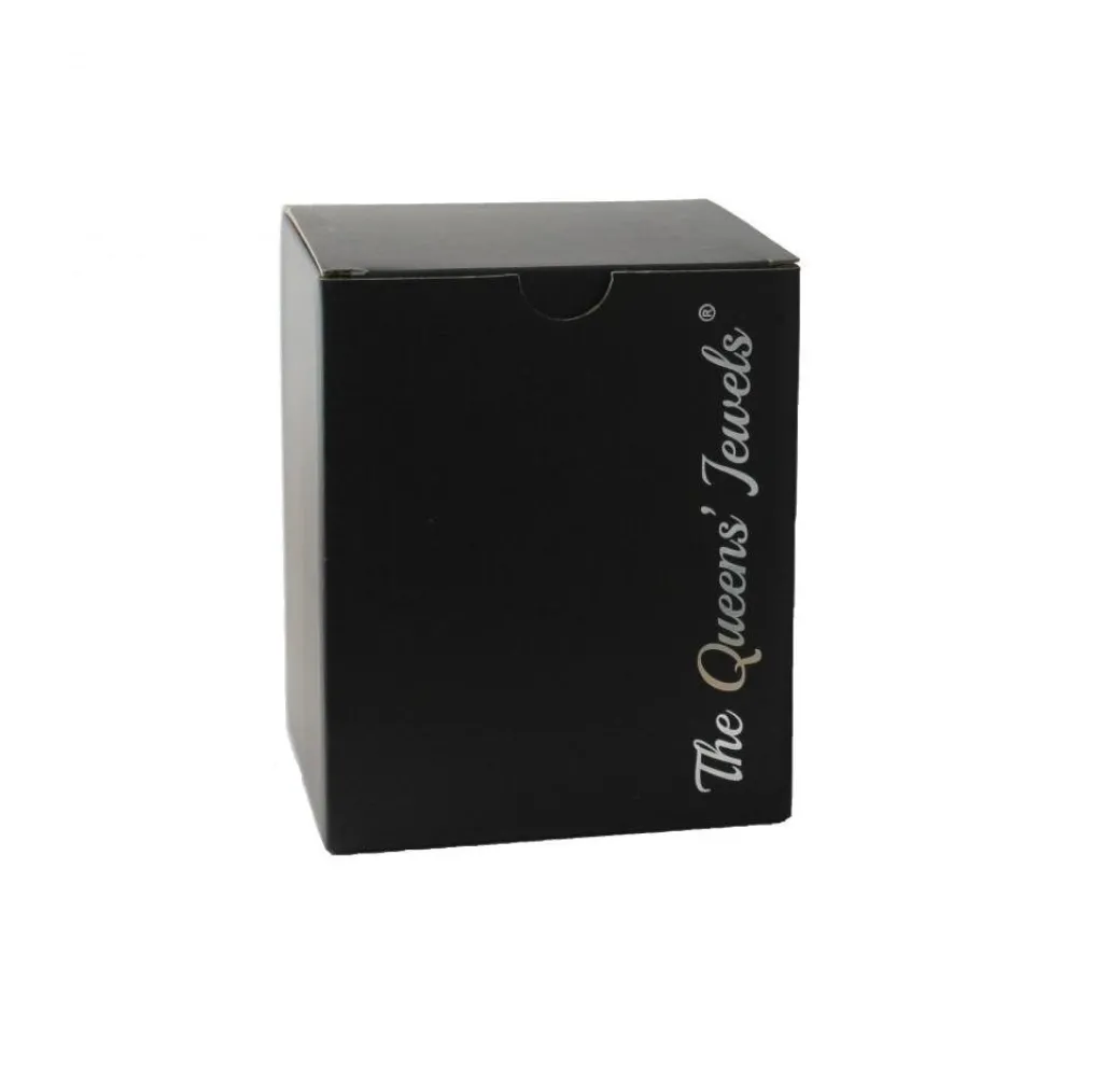 The Queens' Jewels Paw Print Stemless Wine Glass
