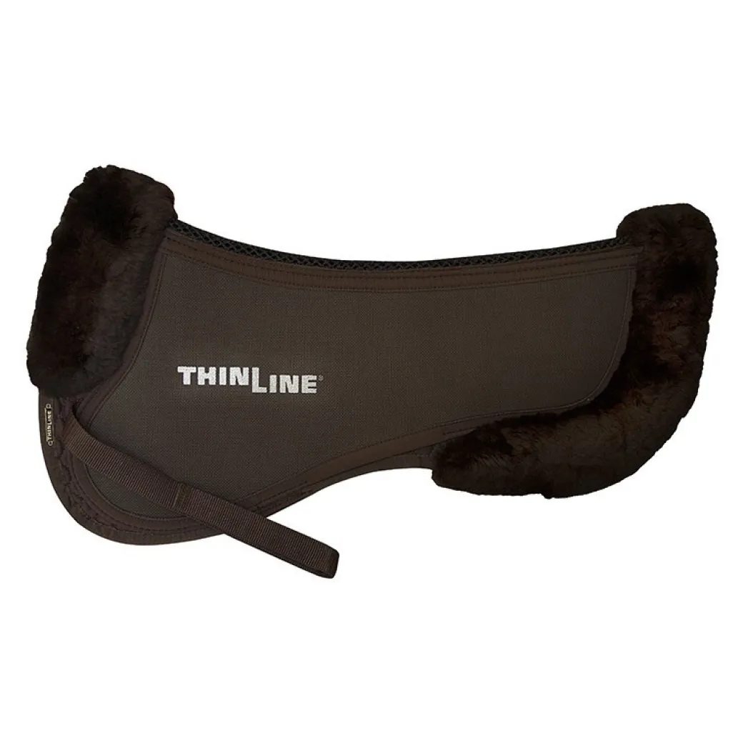 ThinLine Trifecta Half Pad with Sheepskin Rolls