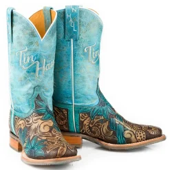 Tin Haul Cactus Flower Sole Boots