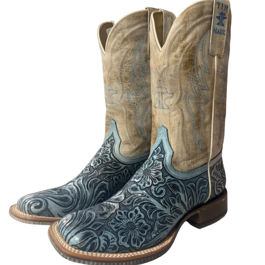 Tin Haul Charmcut Floral Sole Boots