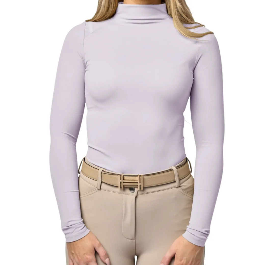 TKEQ Chloe High Collar Technical Top SP26
