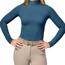 TKEQ Chloe High Collar Technical Top SP26