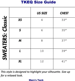 TKEQ Cross Rail Crew Neck Sweater