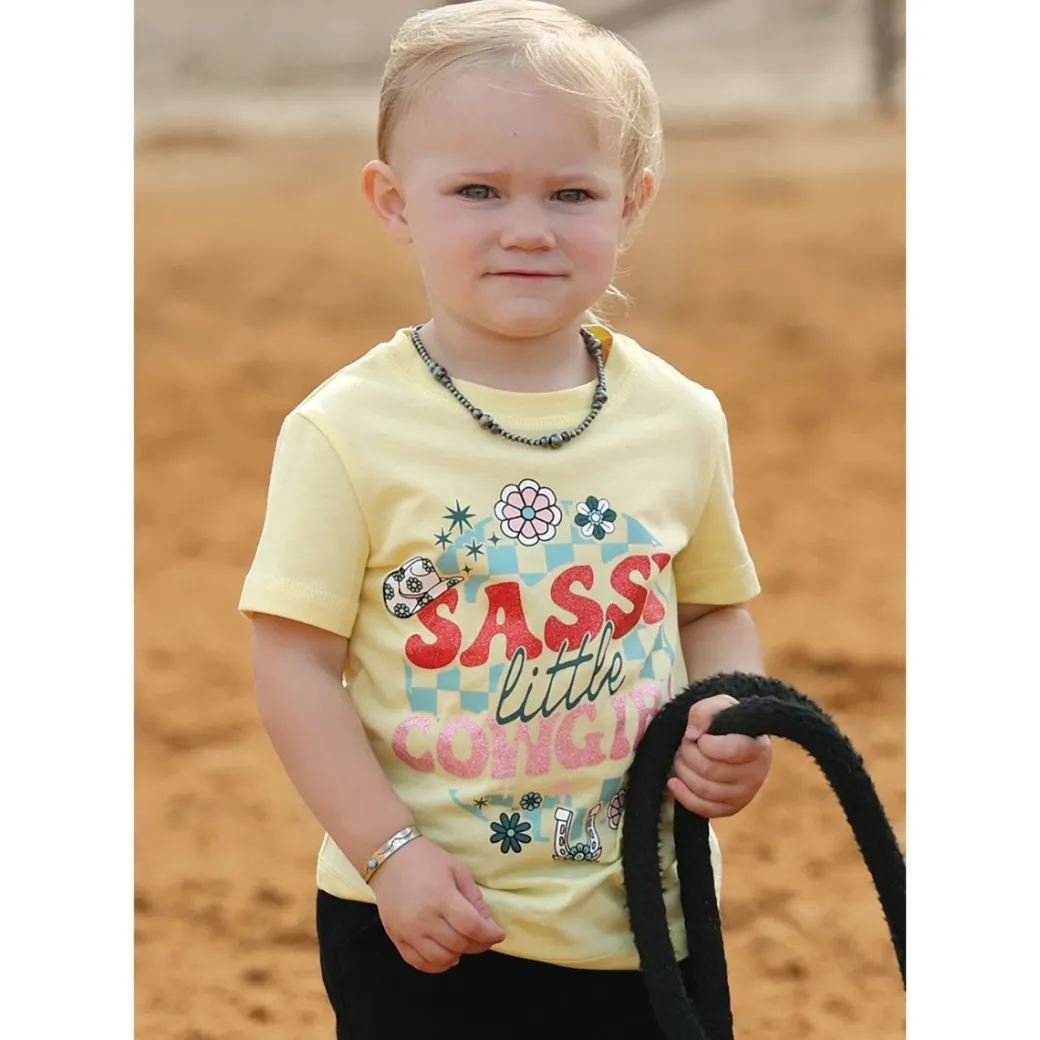Toddler Cruel Denim Sassy Little Cowgirl Tee