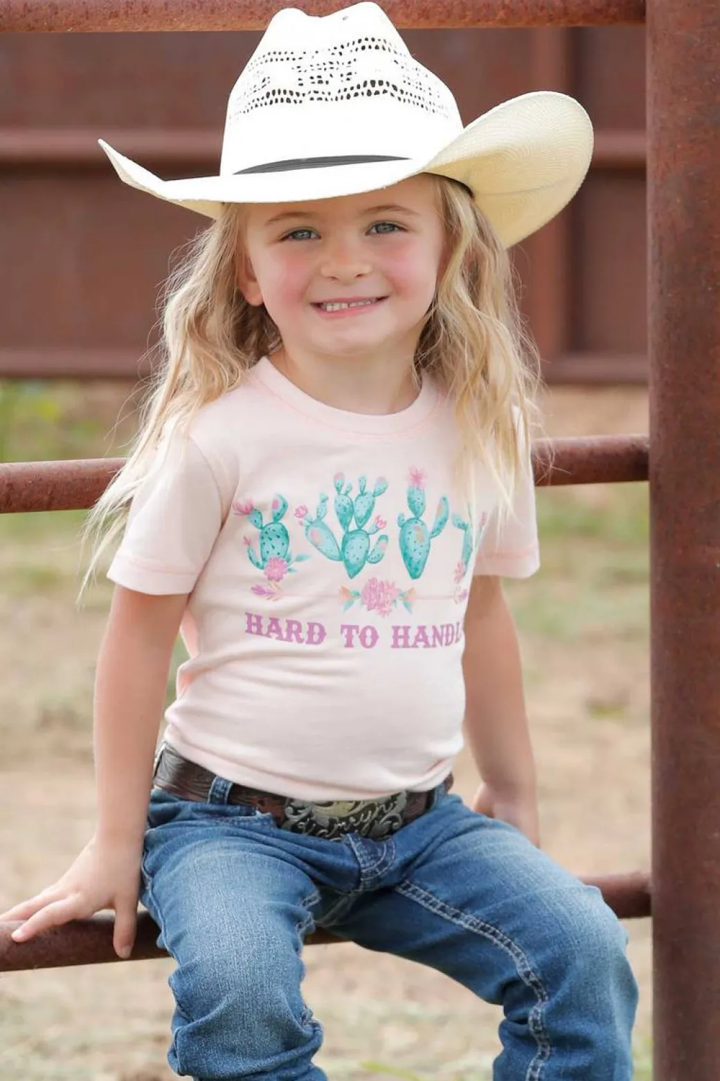 Toddler Cruel Girls Hard to Handle Tee