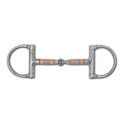 Toklat Copper Roller Snaffle Racing Dee