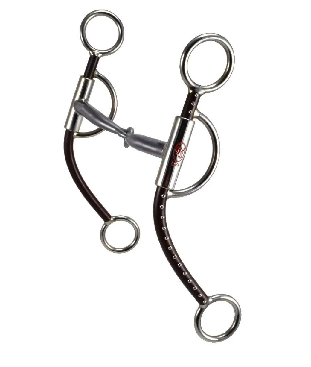 Tom Balding Long Shank Snaffle with Dots